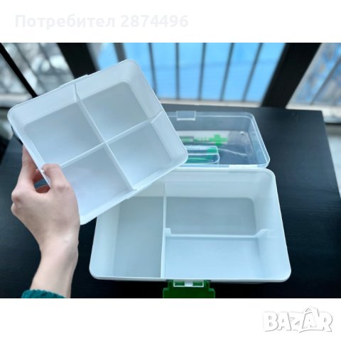 3872 Пластмасова кутия за лекарства, снимка 3 - Кутии за съхранение - 41704322