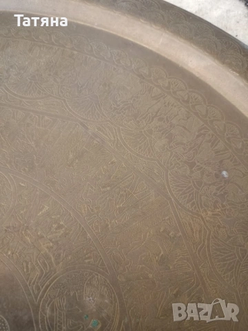 Големи подноси, табли от бронз, снимка 7 - Други ценни предмети - 53847044