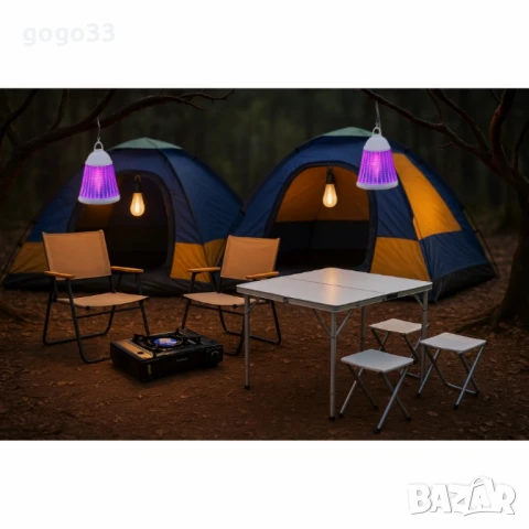 Къмпинг комплект за четирима – Комфорт и практичност сред природата, снимка 2 - Други - 50132342
