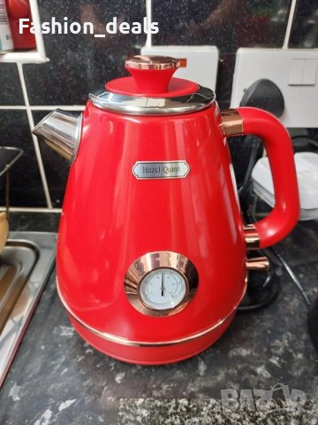 Нова Електрическа безжична кана 1,7 литра 2200W топла вода бързо нагряване Чайник, снимка 10 - Други - 42412625