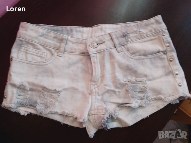 Дънки с капсички в страни, снимка 2 - Дънки - 41045866