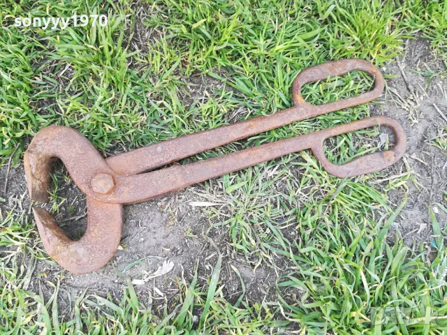 антики-стари ковашки клещи 36см 1204251651