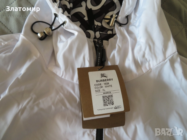 Чисто нова Ветровка Burberry размер M, снимка 5 - Якета - 52772384