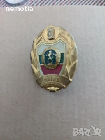 Нагръден знак НШЗО Христо Ботев, снимка 1