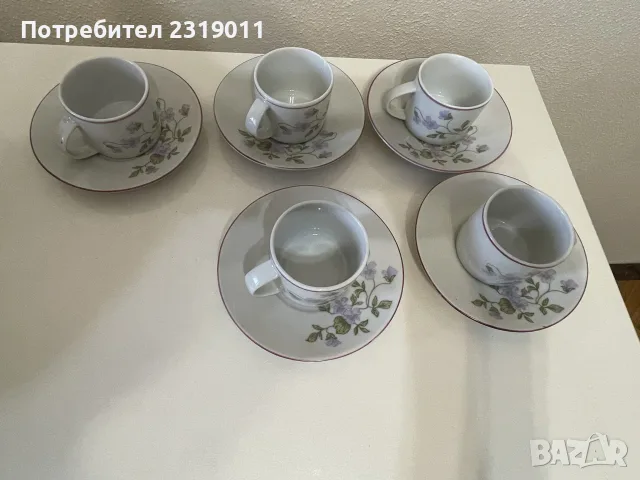 порцеланов сервиз за кафе, снимка 2 - Сервизи - 56403633
