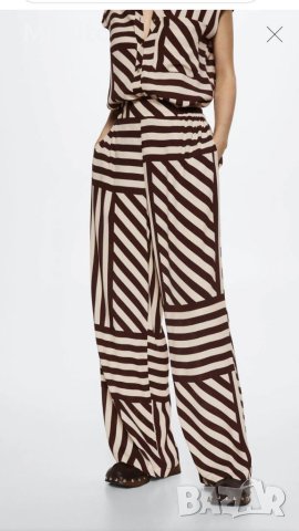 Mango нов широк панталон, снимка 2 - Панталони - 42717834