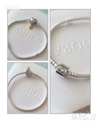 Сребърни гривни с печат Pandora 