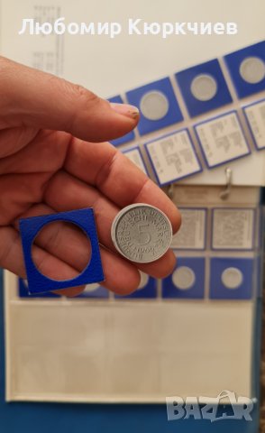 Класьор за монети, снимка 6 - Нумизматика и бонистика - 39986386