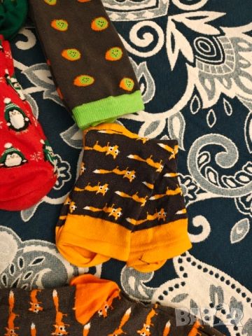 53 чифта памучни маркови чорапи, снимка 17 - Дамски чорапи - 51552574