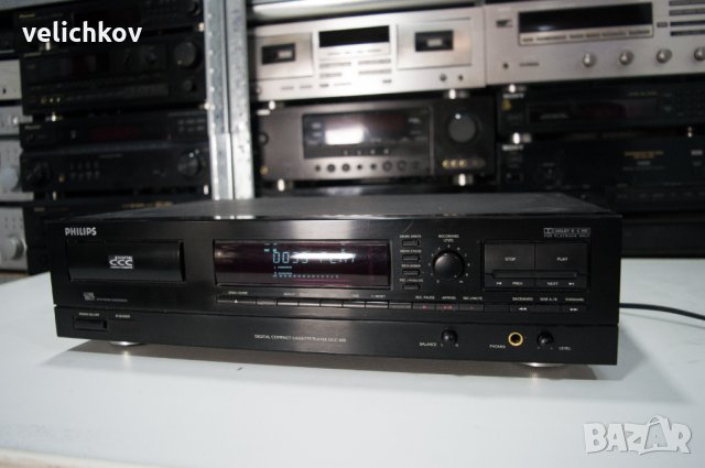 Висок клас касетен дек Philips DCC-600, снимка 3 - Декове - 34459615