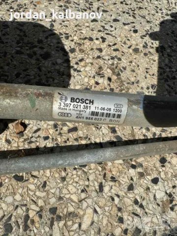 Комплект механизъм за предни чистачки на Ауди Audi A8 D4 H4 Само за 150лв. 4h1955023c 4H1955119C, снимка 4 - Части - 47309255