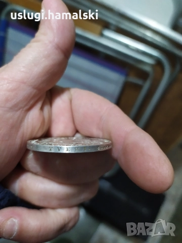 Австрийски талер 1845 година Фердинанд 1, снимка 6 - Нумизматика и бонистика - 52586282