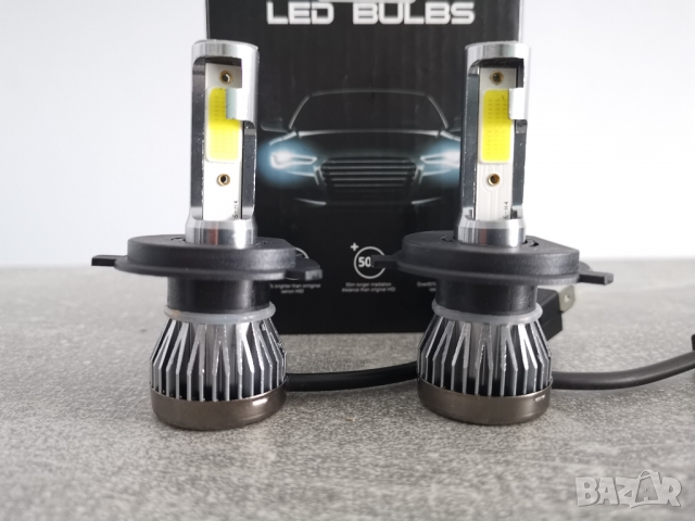 LED крушки за фарове, H1 H7 H4 НВ3 НВ4 Н11 9-32V 44W, снимка 3 - Аксесоари и консумативи - 36106852