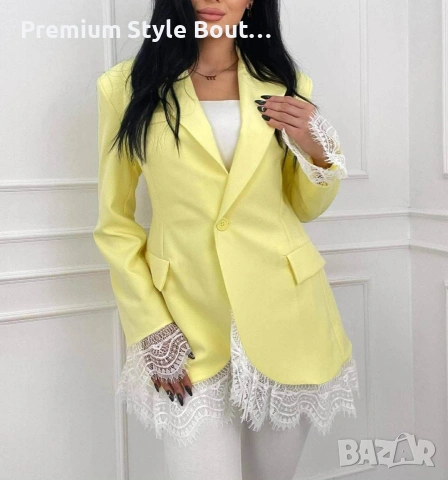 сако с дантела , снимка 2 - Сака - 53717642