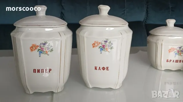 Стар порцеланова сервиз за подправки

, снимка 6 - Антикварни и старинни предмети - 49089876