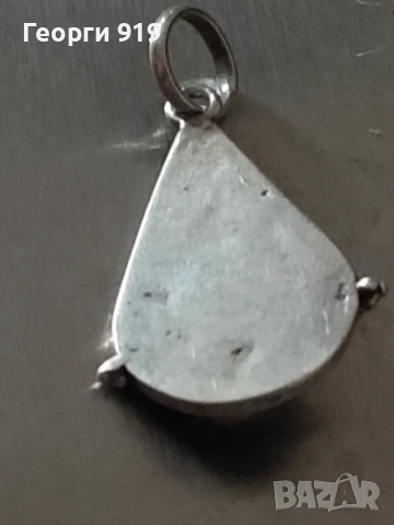 Сребърна висулка , снимка 3 - Колиета, медальони, синджири - 53654005