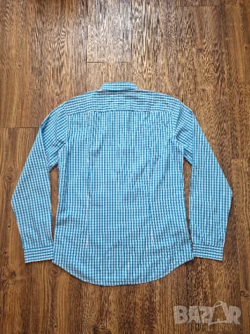 Страхотна мъжка риза HUGO BOSS размер S / M , слим  фит, снимка 6 - Ризи - 51006715