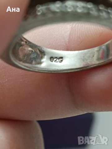 Красив сребърен пръстен #ВГ12, снимка 5 - Пръстени - 44404344