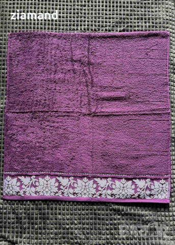 Хавлиена кърпа 70/140 cm лилава, снимка 3 - Хавлиени кърпи - 44746123