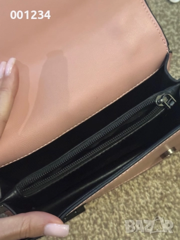 Розова чанта през рамо, снимка 5 - Чанти - 51463587