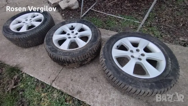 Алуминиеви джанти с гуми за Subaru, forester, Субару, Форестър 16 цола 3 бр. 215/60/16, снимка 5 - Гуми и джанти - 48649641
