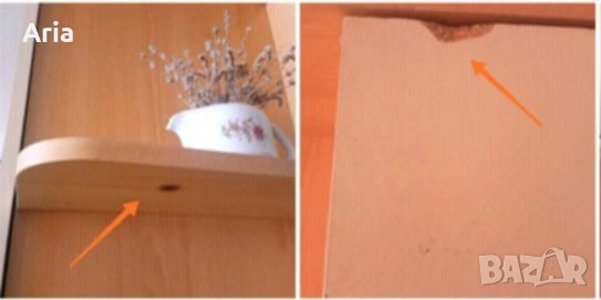 Ъглов гардероб добре запазен, снимка 4 - Гардероби - 53082405