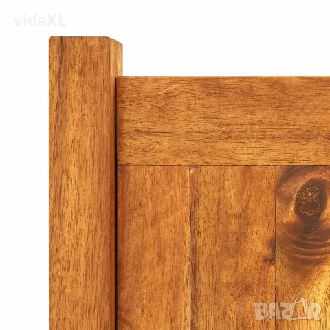 vidaXL Градинска повдигната леха, акациево дърво, 100x30x25 см, снимка 6 - Саксии и кашпи - 56147513