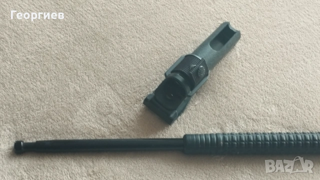 Телескопична палка стомана за самозащита , снимка 2 - Оборудване и аксесоари за оръжия - 53292644