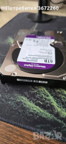 *НОВ* 6TB HD Western Digital Purple WD Internal Hard Drive SATA 3.5", снимка 3 - Твърди дискове - 52232159