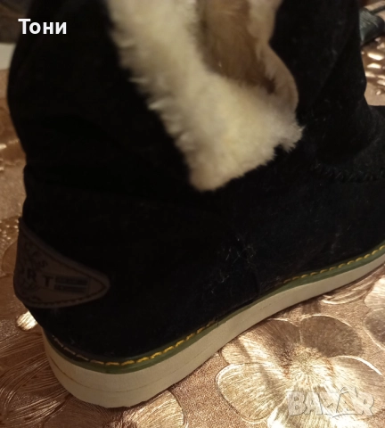 Нови Дамски Зимни Боти Изцяло от Чист Велур 38, снимка 6 - Дамски боти - 52969989