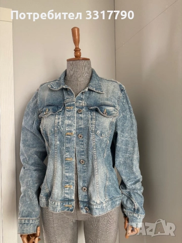 H&M дънково яке , снимка 4 - Якета - 53682048