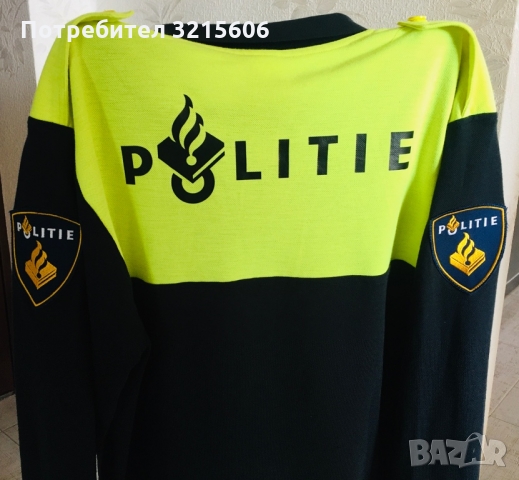 Риза униформа на полицията на Нидерландия , снимка 5 - Екипировка - 36067526