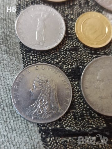 Турски монети различни години, снимка 5 - Нумизматика и бонистика - 33864236