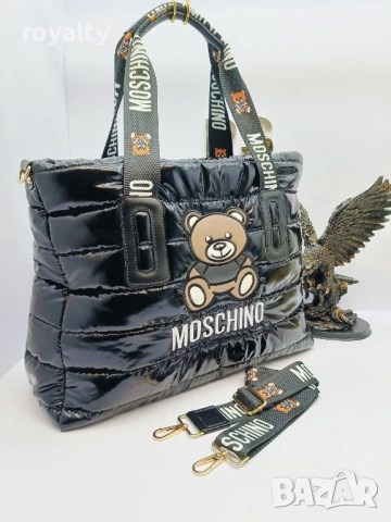 Moschino Нова Дамска Чанта 