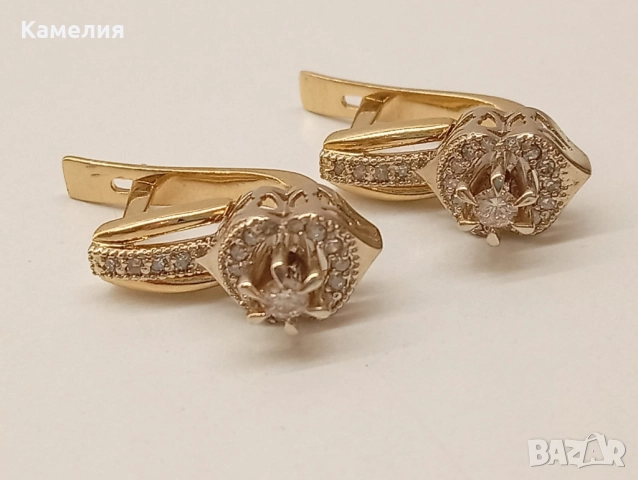 Руско злато , снимка 2 - Обеци - 52440150