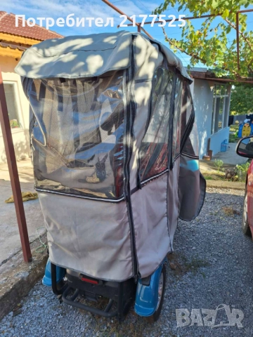 Електрическа триколка с покрив, снимка 5 - Мотоциклети и мототехника - 51990090