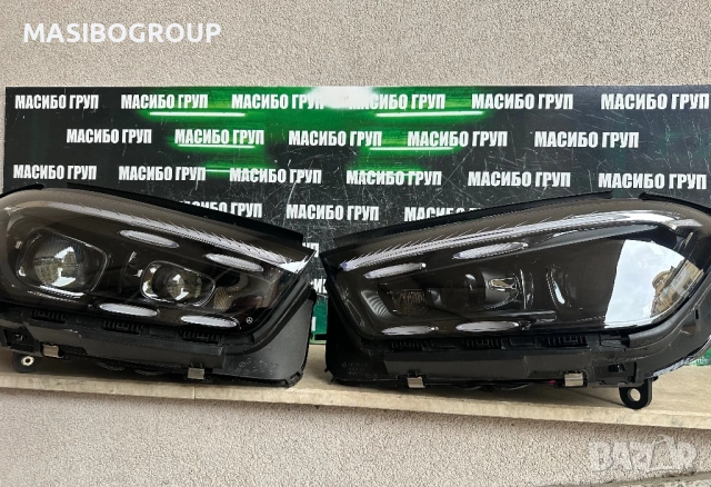 Фарове MULTIBEAM LED фар за Мерцедес ГЛЕ 167 фейс Mercedes GLE W167 facelift , снимка 2 - Части - 52484187