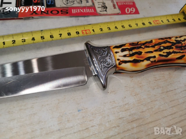 НОЖ С КРАСИВА ДРЪЖКА 1103260738, снимка 8 - Ножове - 53791115