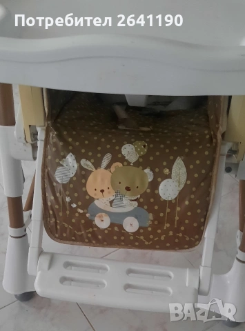 Стол за хранене на lotelli в комбинация с малко столче., снимка 6 - Столчета за хранене - 53096890