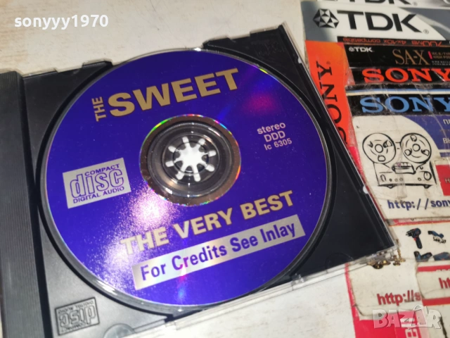 THE SWEET CD 3001262152, снимка 4 - CD дискове - 53288743