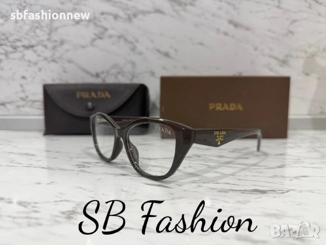 Prada рамка за очича с лого, снимка 3 - Слънчеви и диоптрични очила - 53565811