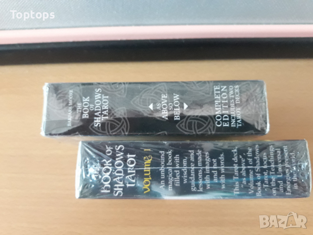 Комплект от 2 таро колоди: The Book of Shadows Tarot As Above So Below, снимка 4 - Други игри - 36329609