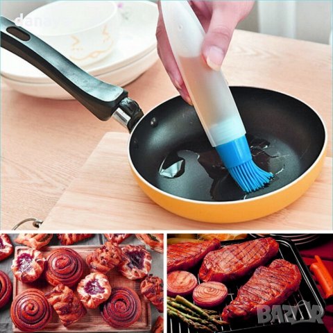 2420 Кулинарна четка за мазане с резервоар, снимка 6 - Прибори за хранене, готвене и сервиране - 34085877