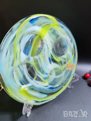 Dorotheenhütte Wolfach- Ръчно изработен " може би свещник", снимка 5 - Декорация за дома - 48826925