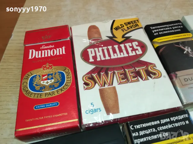 LONDON VINTAGE DUMONT JPS-КОЛЕКЦИЯ ОТ КУТИИ ОТ ЦИГАРИ 2611241142, снимка 4 - Колекции - 48110836