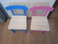 Рисувани дървени детски столчета, снимка 7
