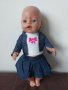 Играчки!Нови дрешки за кукла Бейби Борн/BABY BORN или кукла с височина 43 см, снимка 10