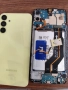 SAMSUNG A15 A155F 2 части Батерия кабел среден борд слушалка бутони звънец, снимка 1