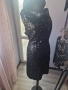 Черна рокля с пайети - М размер - 20,00лв., снимка 2