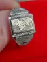 Много рядък  пръстен,сребро и злато,Вермахт,Германия,Крим, снимка 1